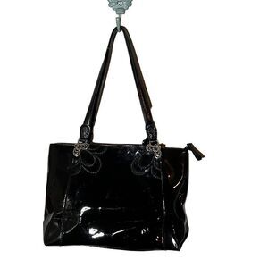 Patent Leather Brighton Handbag